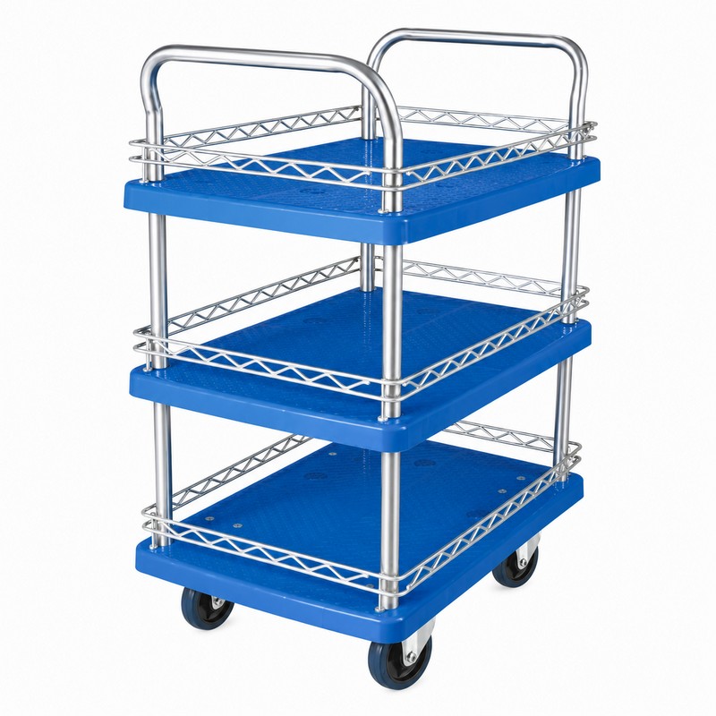 Xe đẩy hàng 3 tầng Feida FD150-T3