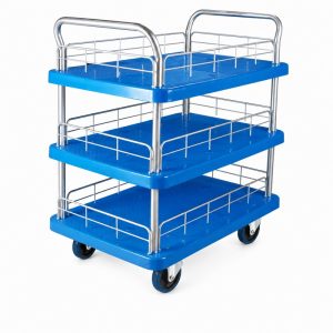 Xe đẩy hàng 3 tầng 300kg Feida FD300-T3